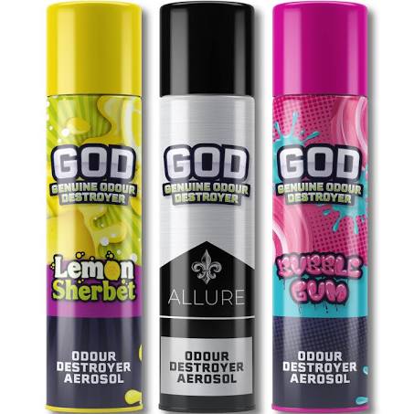 GOD Lemon Sherbert spray 750ml
