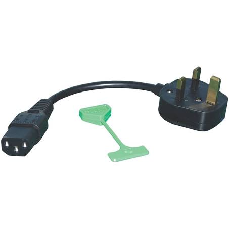 LUMii IEC to UK Mains Plug Converter Lead