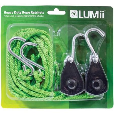 LUMii Heavy Duty Rope Ratchet - Pack of 2
